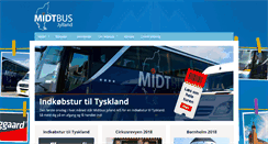 Desktop Screenshot of midtbusjylland.dk
